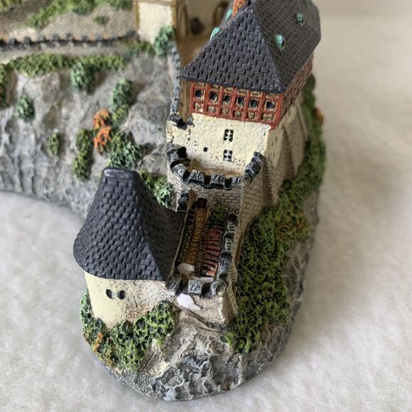 Vtg Danbury Mint Karlstejn Castle Enchanted Castles Of Europe Czech Republic - Picture 10 of 12